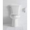 KOHLER Brevia Elongated Closed Front Toilet Seat with Quick-Release Hinges in White