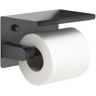 Nameeks Malta Contemporary Toilet Paper Holder in Matte Black