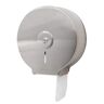 Mind Reader Silver Wall Mount Toilet Paper Dispenser, Lock with Keys Stainless Steel