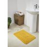 Better Trends Lilly Crochet Collection 17 in. x 24 in. Yellow 100% Cotton Rectangle Bath Rug