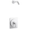 KOHLER Castia By Studio McGee Rite-Temp Shower Trim Kit without Showerhead in Polished Chrome