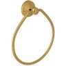 ROHL Georgian Era Wall Mounted Hand Towel Holder in Unlacquered Brass