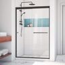 DreamLine Alliance Pro LT 44 in. to 48 in. W x 70-3/8 in. H Sliding Semi-Frameless Shower Door in Oil Rubbed Bronze