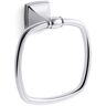 KOHLER Grand Wall Mounted Towel Ring in Polished Chrome