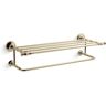 KOHLER Artifacts 24 in. Guest Towel Holder Hotelier in Vibrant French Gold