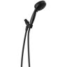 Delta 5-Spray Settings Wall Mount Handheld Shower Head 1.75 GPM in Matte Black