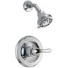 Delta Classic 1-Handle Wall Mount Shower Faucet Trim Kit in Chrome (Valve Not Included)