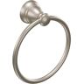 MOEN Banbury Wall Mounted Towel Ring in Spot Resist Brushed Nickel