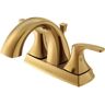 Gerber Vaughn Centerset 2-Handle Deck Mount Lavatory Faucet with Metal Pop-Up Drain with 1.2 GPM in Brushed Bronze