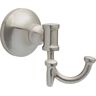 Delta Chamberlain Double Towel Hook Bath Hardware Accessory in Brushed Nickel