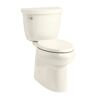 KOHLER Cimarron Comfort Height 2-Piece 1.28 GPF Single Flush Elongated Toilet in Biscuit