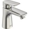 American Standard Aspirations Petite Single Handle Deck Mount Bathroom Faucet With Drain in Brushed Nickel