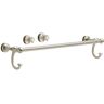 Delta Portman Handle with Knobs for Sliding Shower or Bathtub Door in Nickel