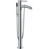 Wyndham Collection Taron Single-Handle Freestanding Tub Faucet in Polished Chrome