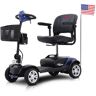 Aoibox 4-Wheel Mobility Scooter in Blue