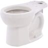 American Standard H2Option Siphonic Dual Flush Round Front Toilet Bowl Only in White