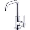 Gerber Parma 1-Handle Deck Mount Bathroom Faucet with Metal Touch Down Drain in Chrome