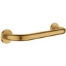 Grohe Essentials 12 in. Grip Bar in Brushed Cool Sunrise