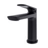 Lulani Ibiza 1-Handle Single Hole Bathroom Faucet in Matte Black