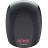 WORLD DRYER Airforce Electric Hand Dryer, High Speed, Antimicrobial Technology, 110-120 volt, Aluminum Polished Black