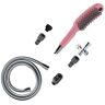 Hansgrohe Dog Shower 3-Spray Patterns 1.75 GPM 30 in. Wall Mount Handheld Showerhead Set in Pink