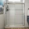 DreamLine Alliance Pro 56 in. - 60 in. x 76-3/8 in. Semi-Frameless Sliding Shower Door in Chrome