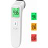 Aoibox White No-Touch Digital Thermometer with Fever Alarm for Adults Kids Baby, 1-Second Result, Accurate and Easy to Use