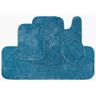 Garland Rug Basin Blue Traditional Plush Nylon 5-Piece Bath Rug Set