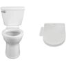 American Standard Advanced Clean 1.0 SpaLet Bidet Seat with Champion 4-HET Right Height Elongated 1.28 gpf Toilet in White