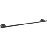 Amerock St. Vincent 24 in. (610 mm) L Towel Bar in Matte Black