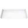 DreamLine DreamStone 30 in. L x 60 in. W Alcove Shower Pan Base with Right Drain in White