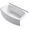 KOHLER Expanse 60 in. x 36 in. Soaking Bathtub with Right-Hand Drain in White, Integral Flange