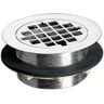 KOHLER Brass Shower Drain in Vibrant Polished Nickel