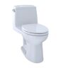 TOTO UltraMax 1-Piece 1.6 GPF Single Flush Elongated ADA Comfort Height Toilet in Cotton White, SoftClose Seat Included