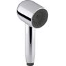 KOHLER Statement 1-Spray Patterns with 1.75 GPM 2.5 in. Wall Mount Handheld Shower Head in Polished Chrome