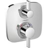 Hansgrohe Ecostat E 2-Handle Shower Trim Kit in Chrome Valve Not Included