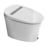 FINE FIXTURES 12 in. Rough-In 1-piece 1.1/1.6 GPF Dual Flush Elongated Toilet in White, Seat Included
