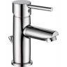 Delta Modern Single Hole Single-Handle Project-Pack Bathroom Faucet with Metal Pop-Up in Chrome