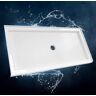 DreamLine SlimLine 60 in. x 30 in. Single Threshold Alcove Shower Pan Base in White with Center Drain