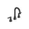 American Standard Aspirations 8 in. Widespread 2-Handle Pull Out Bathroom Faucet with Drain Matte Black