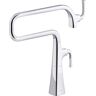 KOHLER Graze Deck Mount Pot Filler Kitchen Faucet in Polished Chrome