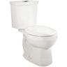 American Standard H2Option 2-piece 0.92/1.28 GPF Dual Flush Round Front Toilet with Liner in White, Seat Not Included