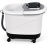 Costway Portable Foot Spa Bath Motorized Massager Electric Feet Salon Tub with Shower Grey