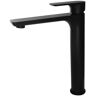 Vessel Sink Faucet Modern Waterfall Single Handle Single Hole Bathroom Faucets Mixer Tap in Matte Black