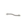 CSI Bathware 18 in. Right Hand Modern Wave Shaped Grab Bar in Satin Stainless