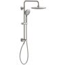 American Standard Spectra Versa 4-Spray Round 24 in. Wall Bar Shower Kit with Hand Shower 1.8 GPM in Brushed Nickel