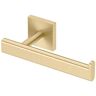 Gatco Elevate Euro Single Post Toilet Paper Holder in Brushed Brass