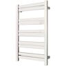 WarmlyYours 10-Bar Grande Towel Warmer, Hardwired, Polished Stainless Steel