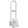 Drive Medical 15 in. x 1 in. Parallel Bathtub Grab Bar Safety Rail in White