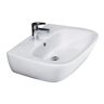 Barclay Products Elena 500 Wall-Hung Bathroom Sink in White
